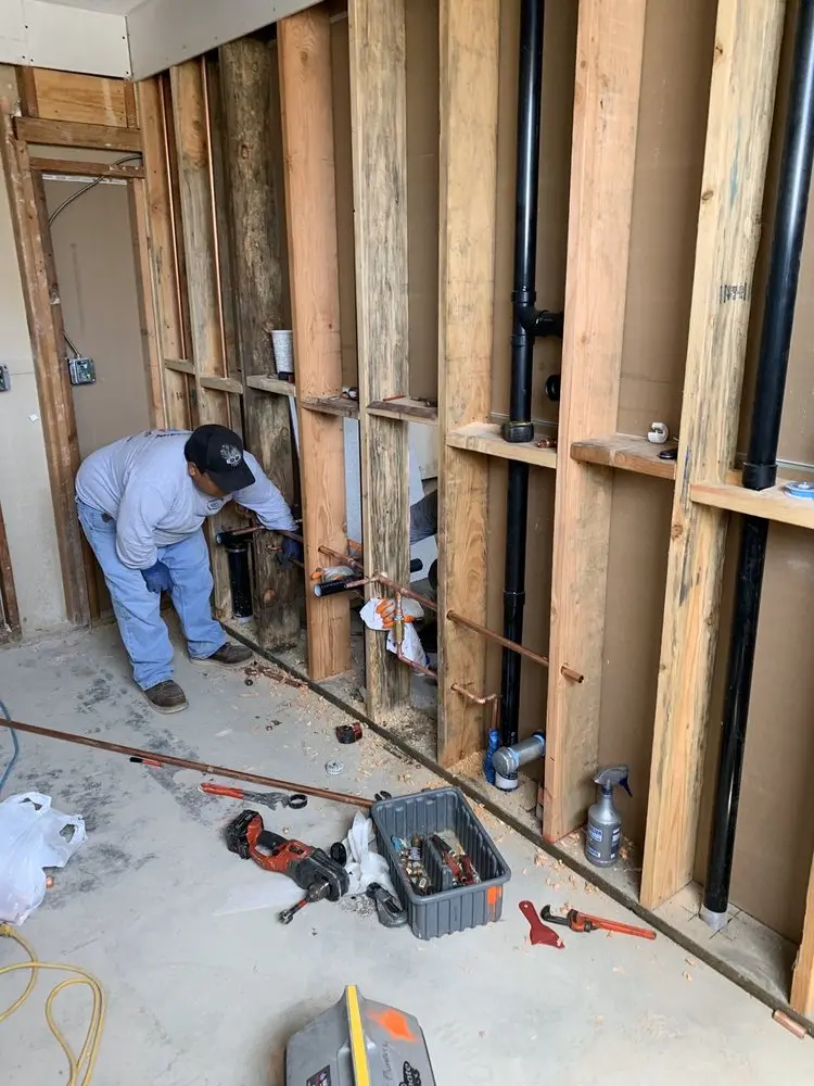 Commercial rough-in plumbing for Gas Line Repair in Anthem Park